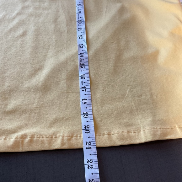 Vintage Champs Buttery Yellow Preppy Tank Top Collegiate Athletic Style Size L - Picture 5 of 6